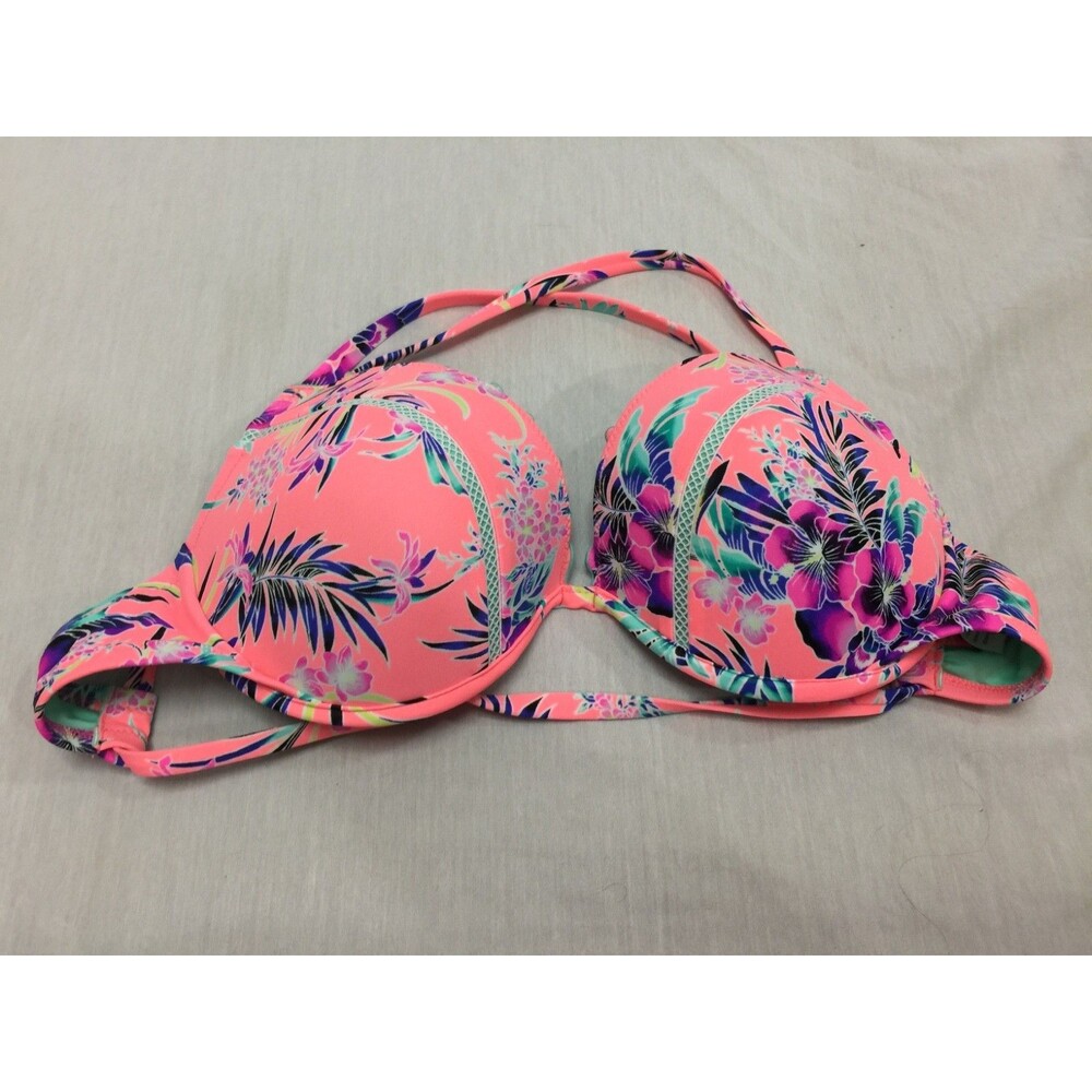 SHADE SHORE WOMENS SWIM BRA SIZE 34DD